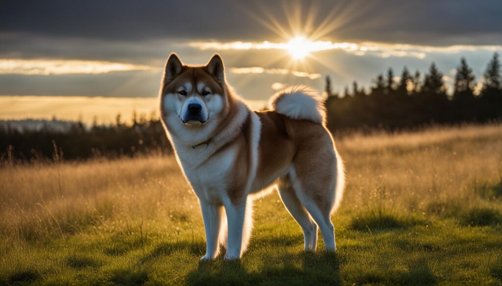 Akita dog