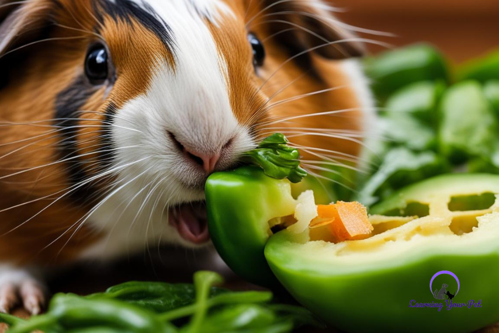 guinea pig eating
